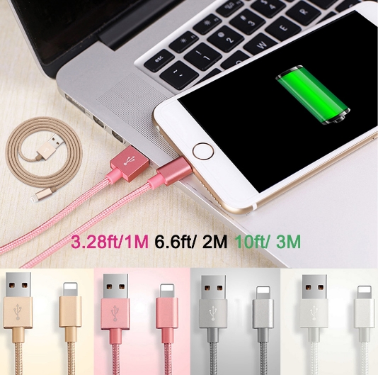 Genuino Fast Charge USB Cable Lightening For iPhone se 5 5S 6 Plus 6S Andriod